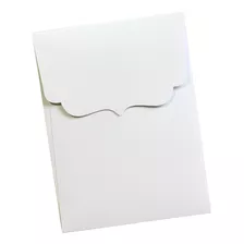 Envelope Bico Em Pé - 25pçs - Branco - Para Convites 15x21