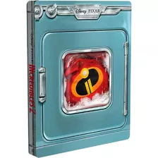 Os Incríveis 2 Steelbook - (blu-ray) Duplo + (blu-ray) 3d