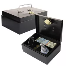Caja Dinero Fuerte Seguridad / Cash Box Metálica Chica Joyas