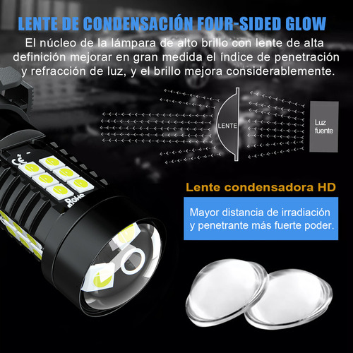 Faros Neblineros Led H16/5202/psx24w 6000k Blanco Para Chevy Foto 7