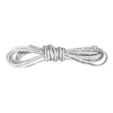 Cable De 18 Awg Blanco Para Led Monocromático 1mm 330v X10m