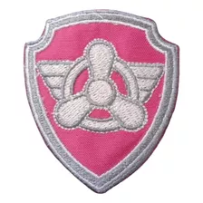 Parche (escudo) Bordado Termo Adherible, Paw Patrol Skye