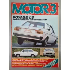 Revista Motor 3 13 Julho 1981 Voyage Ls Tarpan Alfa R410