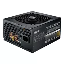 Cooler Master Fonte 750w Gx750 80 Plus Gold Full Modular Cor Preto