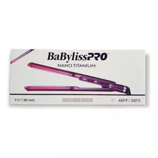 Plancha Babyliss Nanotitanium Degrade 1 1/2 Color Fucsia/violeta