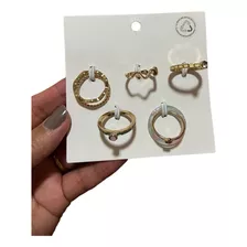 Set De Anillos X 7 Marca Todo Moda 