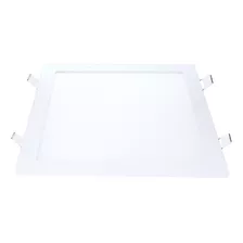 Avant Luminária Plafon Led De Teto Pop Embutir Quadrado 24w Cor Branco 100v/240v