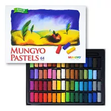 Tiza Cuadrada No Tóxica Mungyo, Pastel Suave, Paquete De 64,