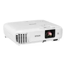 Proyector Epson Powerlite W49 3lcd Hdmi Usb Vga Rj-45 Blanco