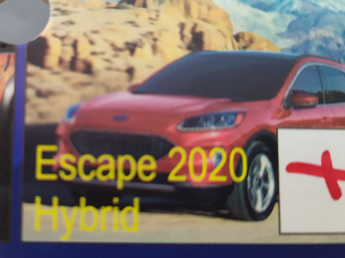 Seguro Espejos Ford Escape 2021 Hybrid Foto 2