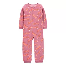 Pijama Macacão Carters C Pezinho Menina Fleece Grande