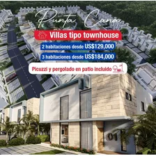 Proyecto De Villas Tipo Towhauses En Bavaro Punta Cana 