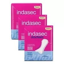 Indasec Discret Normal Apósito Para Incontinencia X 72 U.