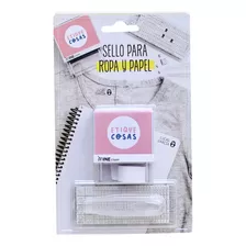 Sello Universal Ropa-papel. Intercambia Nombres + Estuche