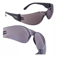 Kit 10 Oculos Segurança Proteção Visual Epi Risco Olho C/ Ca Cor Da Lente Fumê