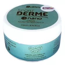 Creme Esportivo Corporal Sport Derme Nano Solifes 250ml