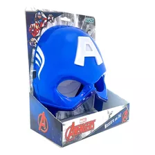 Mascara De Capitan America Con Luz Avengers Heroes Marvel Ed
