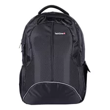 Mochila Backpack Techzone Eco Sports Para Laptop 15.6 Negro