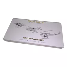 Metal Earth Fascinations Diy Kit 3 Aviones Para Armar