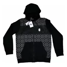 Sudadera Coach Negra Caballero M Con Etiquetas