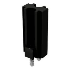 Conector Reto Preto Link (12 Unidades) Rometal