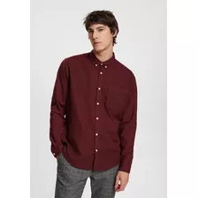 Camisa De Algodón Hombre Esprit 112ee2f303