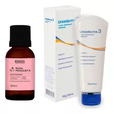 Kit Óleo De Rosa Mosqueta 30ml + Loção Ureaderme 3% 120ml