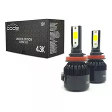 Kit Super Led 4300k Techone H1 H3 H4 H7 H8 H9 H11 Hb3 Hb4