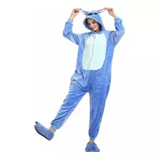 Pijama Kigurumi Enterizo Stitch Adulto Importado Premium