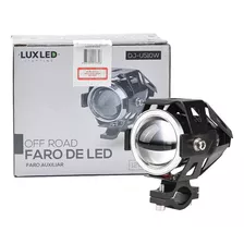 Faro Led U5 Proyector Lupa Cree Led Auxiliar Moto Universal