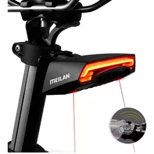 Luz Trasera Para Bicicleta Swb0702-002 Color Negro