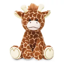 Pelúcia Infantil Bebê Minha Girafinha Safari 25cm Buba