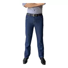 Calça Masculina Rural Jeans Azul Reforçada Trabalho Pesado