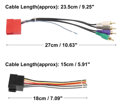 Arns Cableado De Reproductor Cd Para Volkswagen Audi Foto 4