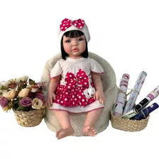 Boneca Reborn Princesa Menina Barata - Com Kit Completo