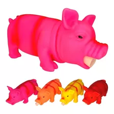 Brinquedo Para Cães Porco Vinil C/ Barulho Sonoro 15cm 