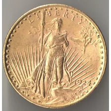Eua 20 Dolares 1924 Ouro 33,44 Gramas Ouro 900 34 Mm Dificil