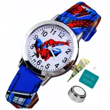 Reloj Para Niños De Mario, Hombre Araña, Villano Favorito