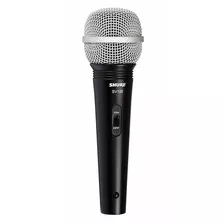 Microfone Shure Dinâmico Sv100 Original Com Cabo