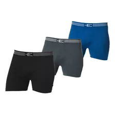 Pack De 3 Boxers Eyelit Hombre Calzoncillos Sin Costuras