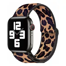 Pulseira Para Apple Watch Onça Nylon 38mm 40mm 42mm 44mm 