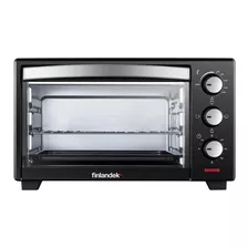 Horno Tostador Finlandek 25 Litros Negro Nuevo Envío Ya