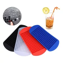 2 Formas De Gelo 160 Mini Cubos Pequeno Silicone Molde Drink