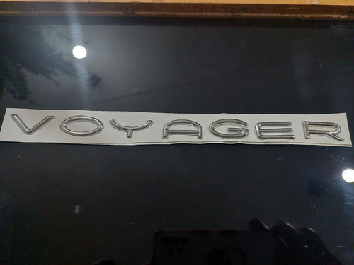 Emblema Letras Tipo Original  Voyager Foto 3