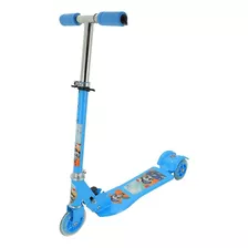 Patinete Infantil Divertido Panda Até 50kg Zippy Toys Cor Azul