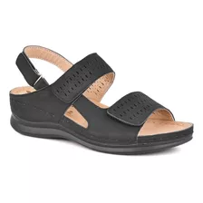 Sandalia Casual Korium Confort Con Velcros