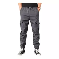 Jogger Cargo Para Hombre Pantalón Casual Iformal