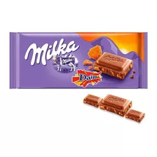 Barra De Chocolate Milka - Chips De Caramelo Daim 100g