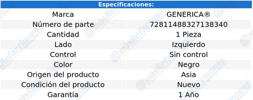 Espejo Izquierdo Pickup De 1988 A 1996 Genrica Foto 2