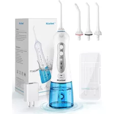 Cordless Water Flosser Teeth Cleaner, Nicefeel 300ml 2 Tip C